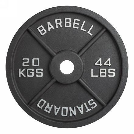 Диск 51 мм. чугунный окрашенный  20 кг (модель: D4), фото 1