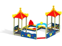 МФ 3.251 Песочный дворик без горки МФ 3.251 Песочный дворик без горки