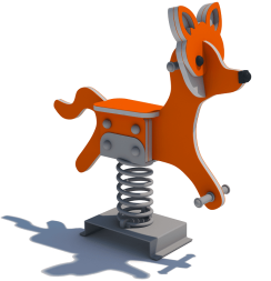 Качалка на пружине КНП-052 для детской площадки, фото 1 Качалка на пружине КНП-052 для детской площадки, фото 1