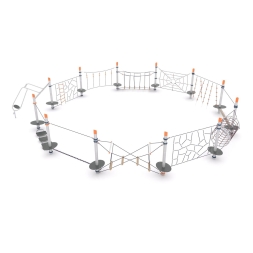 Канатная конструкция для лазания-12.01, фото 4