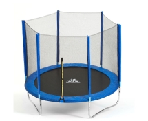 Батут DFC Trampoline Fitness с сеткой 14ft
