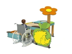 Песочница ДГМ Ёжик для маломобильных групп населения