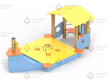 Песочница «Катерок-3 с крышкой» Песочница «Катерок-3 с крышкой»