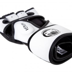 Перчатки ММА Venum Undisputed Gloves - Nappa Leather Black, фото 2