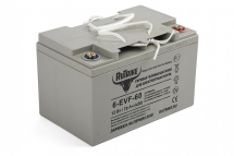 Тяговый гелевый аккумулятор RuTrike 6-EVF-60 (12V60A/H C3)