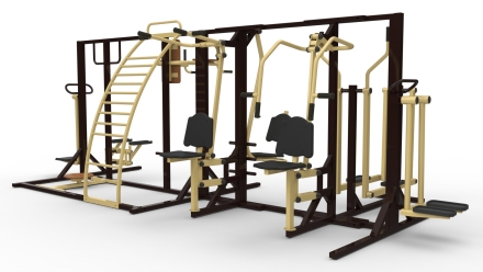 Комплекс с тренажерами YTR001, фото 1