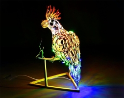 Световая фигура Попугай 007, фото 2