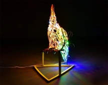 Световая фигура Попугай 007 Световая фигура Попугай 007