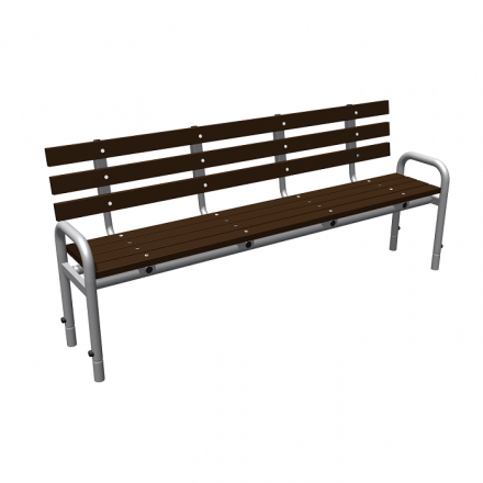 Скамья (пластик) Романа 302.02.00, фото 1