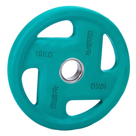 Диск обрезиненный PROFI-FIT цветной FASSION D-51, 10 кг, фото 2