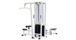 4-х позиционная станция с одинарной блочной рамкой (грузоблок) белый Barbell МВ 3.16.1 