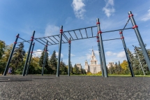 Комплекс из турников и рукохода Диксон