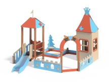 МФ 3.26 Песочный дворик с горкой Н=700 мм МФ 3.26 Песочный дворик с горкой Н=700 мм