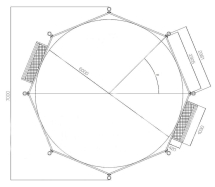 Комплекс Урбан футбол высота 1600 мм Комплекс Урбан футбол высота 1600 мм