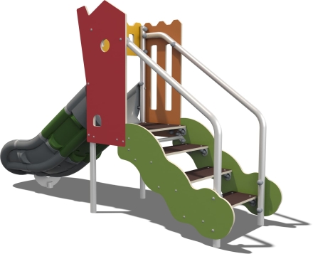 Горка ДС005 для детской игровой площадки, фото 2
