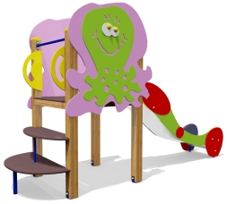 Горка Медуза 08023 H=1000 для детской площадки, фото 1