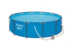 Бассейн Bestway Steel Pro Max 56418 (366х100см, 9150л., насос-фильтр, лестница)
