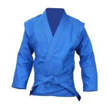 Куртка самбо синяя (550г/м2, р.160)
