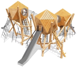 Игровой комплекс Эко VST 0024 для детской площадки, фото 2