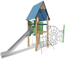 Игровой комплекс Эко 071006 для детской площадки Игровой комплекс Эко 071006 для детской площадки