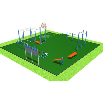 Площадка для сдачи нормативов. Ступень 4-5 (№1)	, фото 1