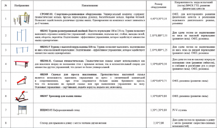 Площадка для сдачи нормативов. Ступень 4-5 (№1)	, фото 2