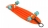Скейт пластиковый (27X8&quot;)  Moove&amp;Fun,  PP2708-1 зелёный,