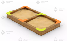 Песочница двойная Песочница двойная