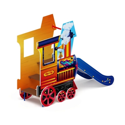 Горка Паровозик - ИО 41.03.01-01 - H=750, фото 3