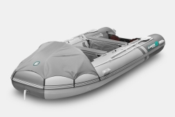 Gladiator E 450 PRO AIR Светло-темносерый моторная лодка ПВХ , фото 4