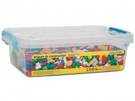 Конструктор из 504 деталей Pilsan Micro Blocks (03-492), фото 2