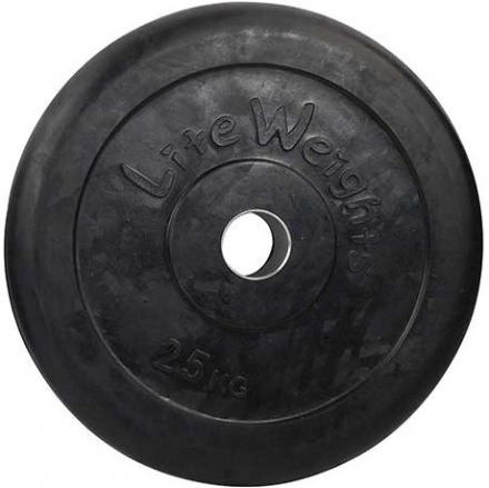 RJ1050 Диск обр. черный d-51mm 25кг с мет. втулкой, фото 1