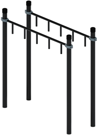 Воркаут ЛОВ 108 серый ВТ 102.10-03, фото 4