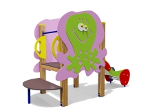 Горка Медуза 08021 H=650 для детской площадки Горка Медуза 08021 H=650 для детской площадки