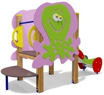 Горка Медуза 08021 H=650 для детской площадки Горка Медуза 08021 H=650 для детской площадки