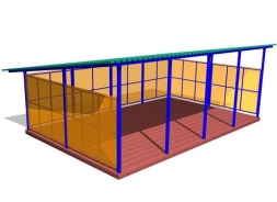 Теневой навес ТНПО 5.8 ТН055