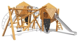 Игровой комплекс Эко VST 0024/2 для детской площадки, фото 2