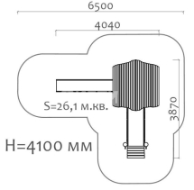 Игровой комплекс Эко 071005 для детской площадки Игровой комплекс Эко 071005 для детской площадки
