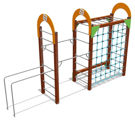 Спортивный комплекс ВСТ 8062 для уличной площадки, фото 1