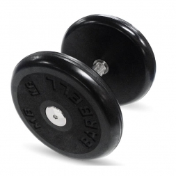 Гантель Barbell 16 кг классик с вращающейся ручкой хром