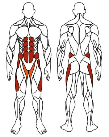 Хипс+Маятник (красный) - Уличный тренажер - СТ 024-11.П, фото 6