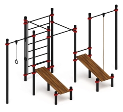 Воркаут 89 красный ВТ 11.18-01, фото 2 Воркаут 89 красный ВТ 11.18-01, фото 2