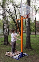 Стойка баскетбольная любительская разборная Стойка баскетбольная любительская разборная