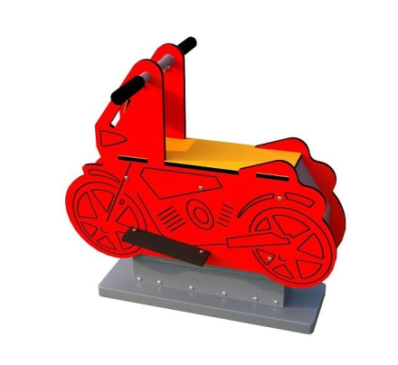 Качалка Romana 108.73.02 одноместная для детской площадки, фото 1