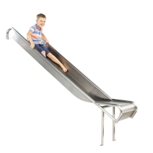 Скат KBT Steg-on L2,8 H1,3-1,5 из нержавеющей стали для игровых площадок Скат KBT Steg-on L2,8 H1,3-1,5 из нержавеющей стали для игровых площадок