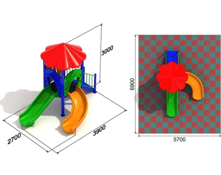 Детская площадка Кувшинка 4.3.2, фото 2