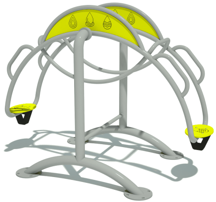 Качели балансир Капелька для детской площадки, фото 1