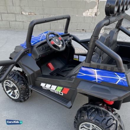 Электромобиль BUGGY т888тт 4WD Spider синий 24V, фото 8