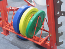 Стеллаж для дисков с установкой на кроссфит-раму