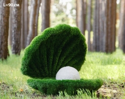 Топиари ракушка L=135 см - газон Eco Green, фото 7